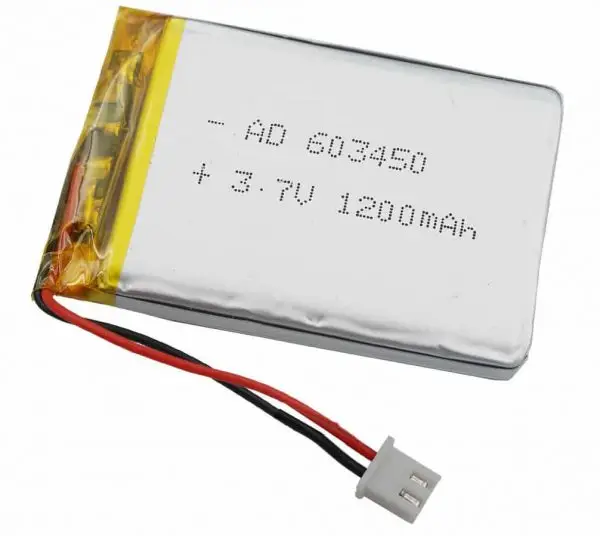 Batterie LIPO 1200mah, 3,7V